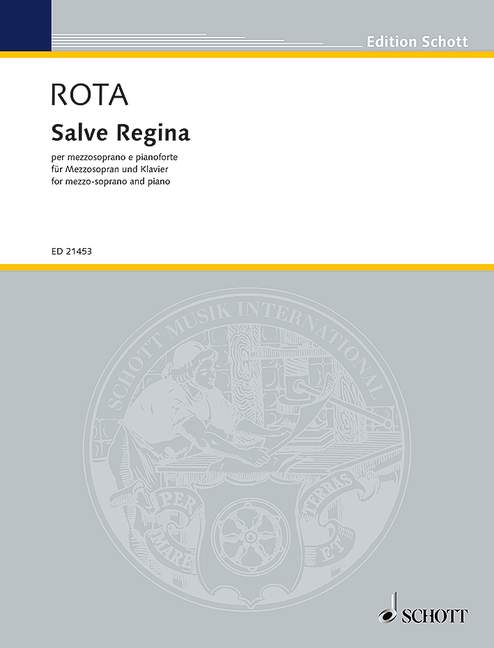 Vorderes Coverbild Salve Regina 