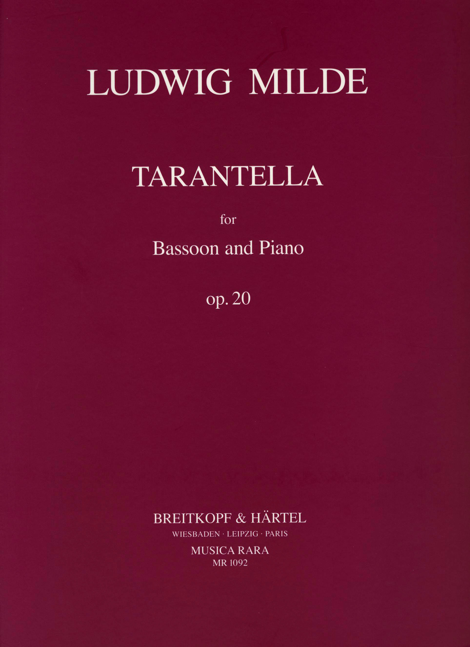 Anderes Coverbild Tarantella op. 20