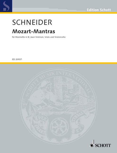 Vorderes Coverbild Mozart-Mantras 