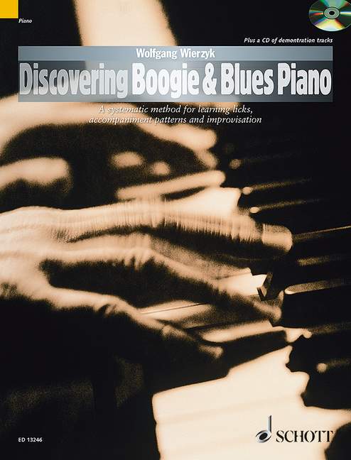 Vorderes Coverbild Discovering Boogie & Blues Piano 