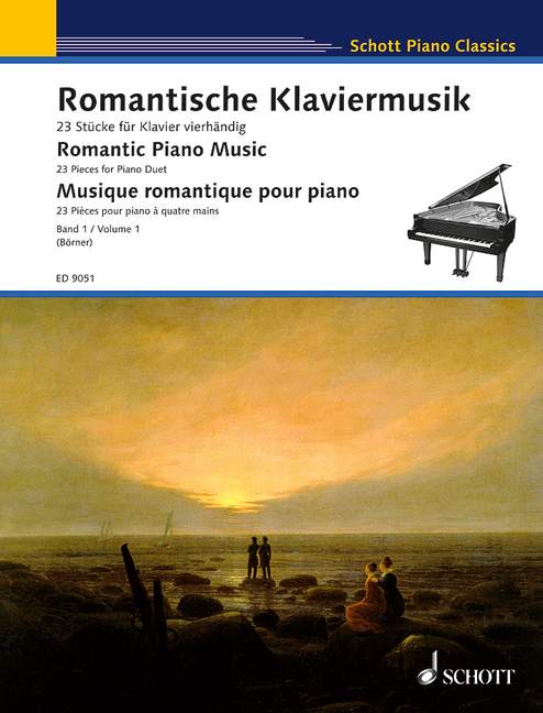 Vorderes Coverbild Romantische Klaviermusik Band 1