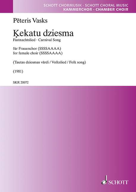 Vorderes Coverbild ?ekatu dziesma 