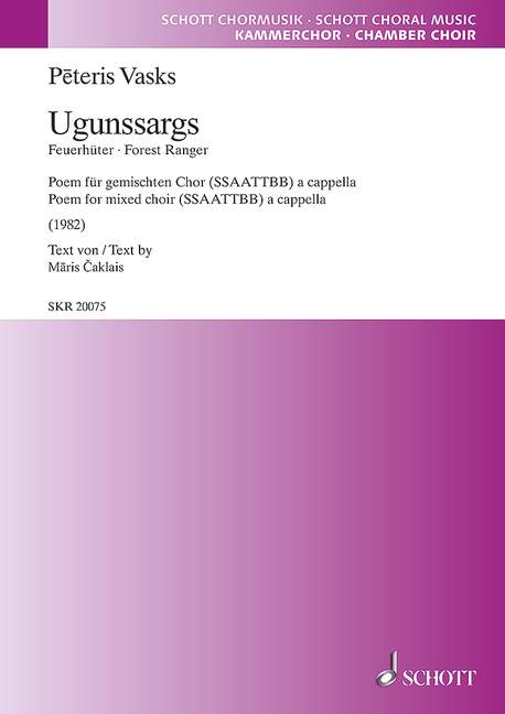 Vorderes Coverbild Ugunssargs 
