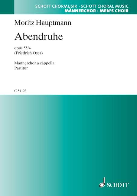 Vorderes Coverbild Abendruhe op. 55/4 