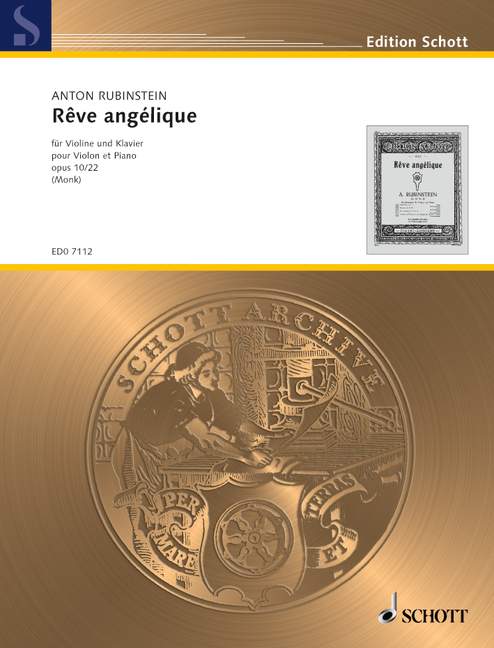 Vorderes Coverbild Rêve angélique op. 10/22 