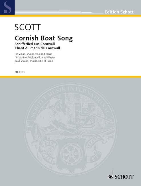 Vorderes Coverbild Cornish Boat Song 