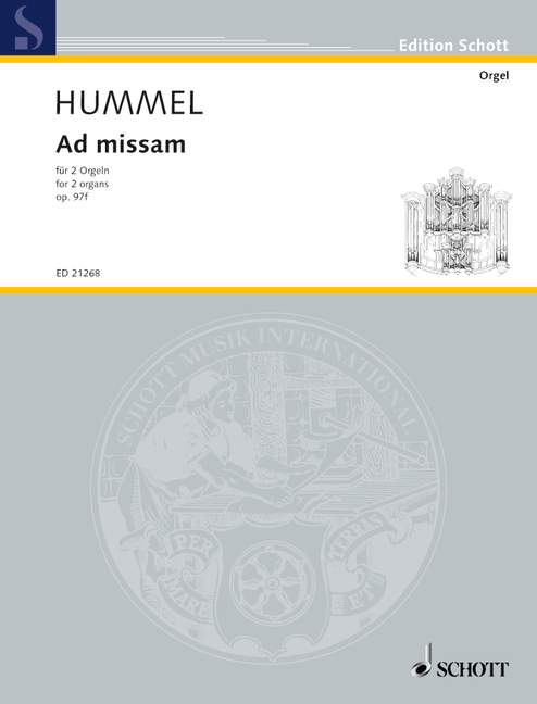 Vorderes Coverbild Ad missam op. 97f 