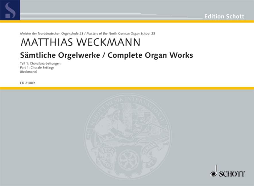 Vorderes Coverbild Sämtliche Orgelwerke Band 23