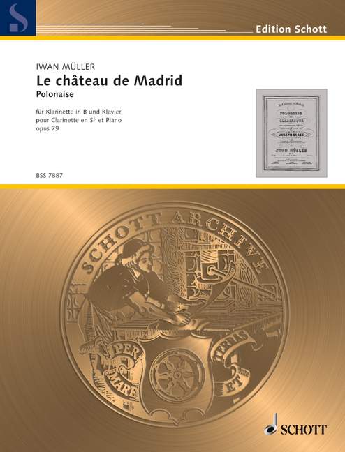Vorderes Coverbild Le château de Madrid op. 79 