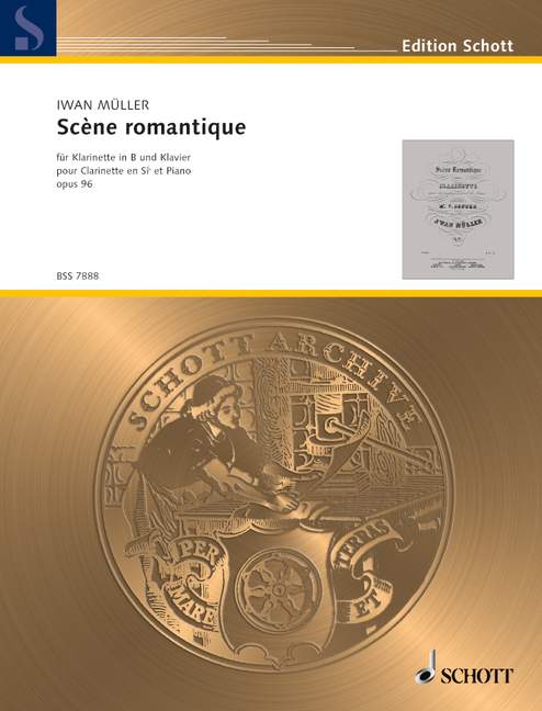 Vorderes Coverbild Scène romantique op. 96 