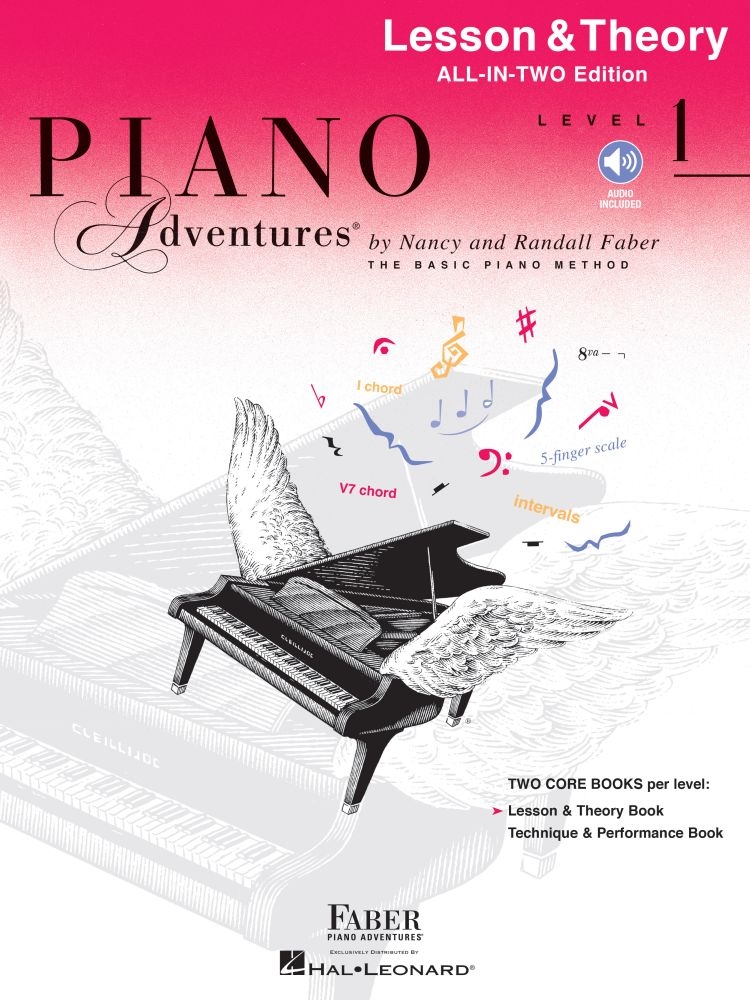 Vorderes Coverbild Piano Adventures ALL-IN-TWO Edition Level 1 - Lesson & Theory