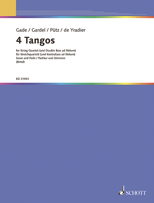 Vorderes Coverbild 4 Tangos 