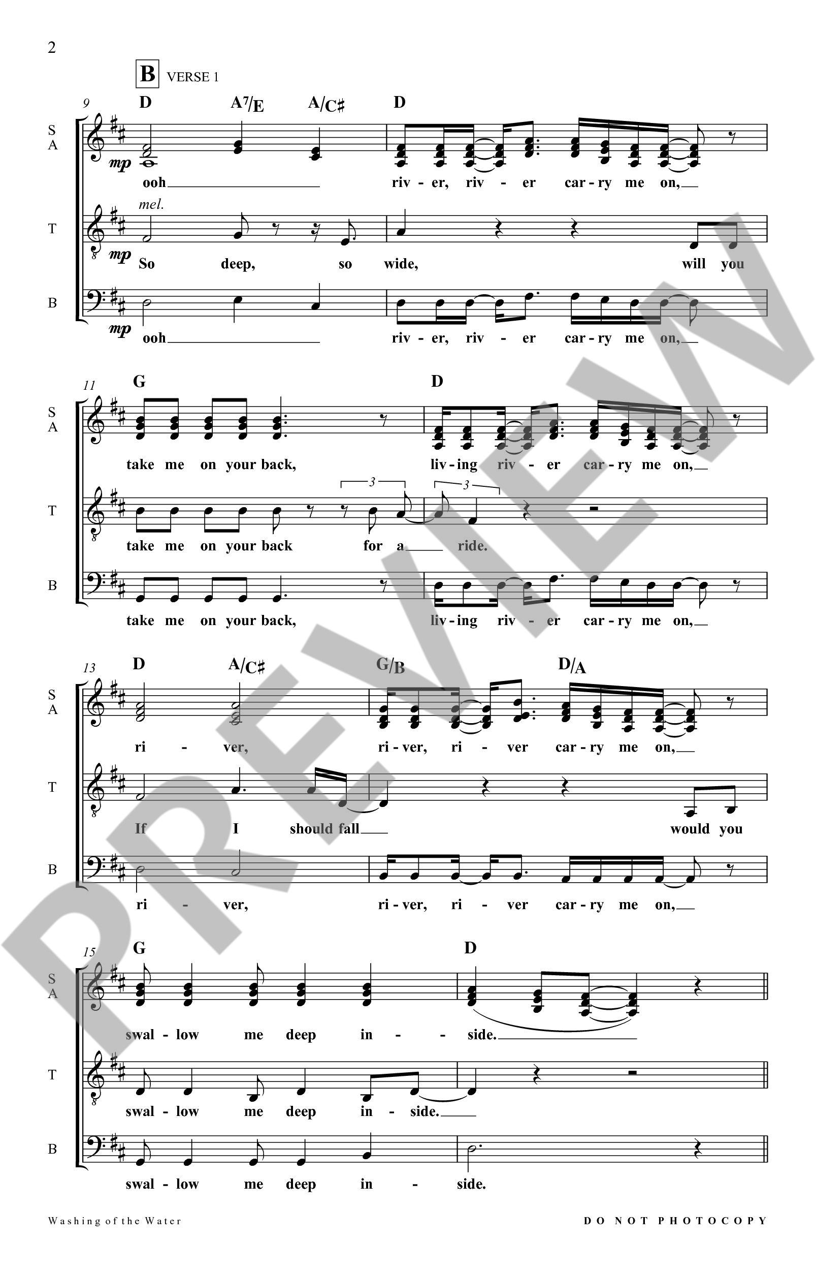 Anderes Coverbild Washing of the Water 