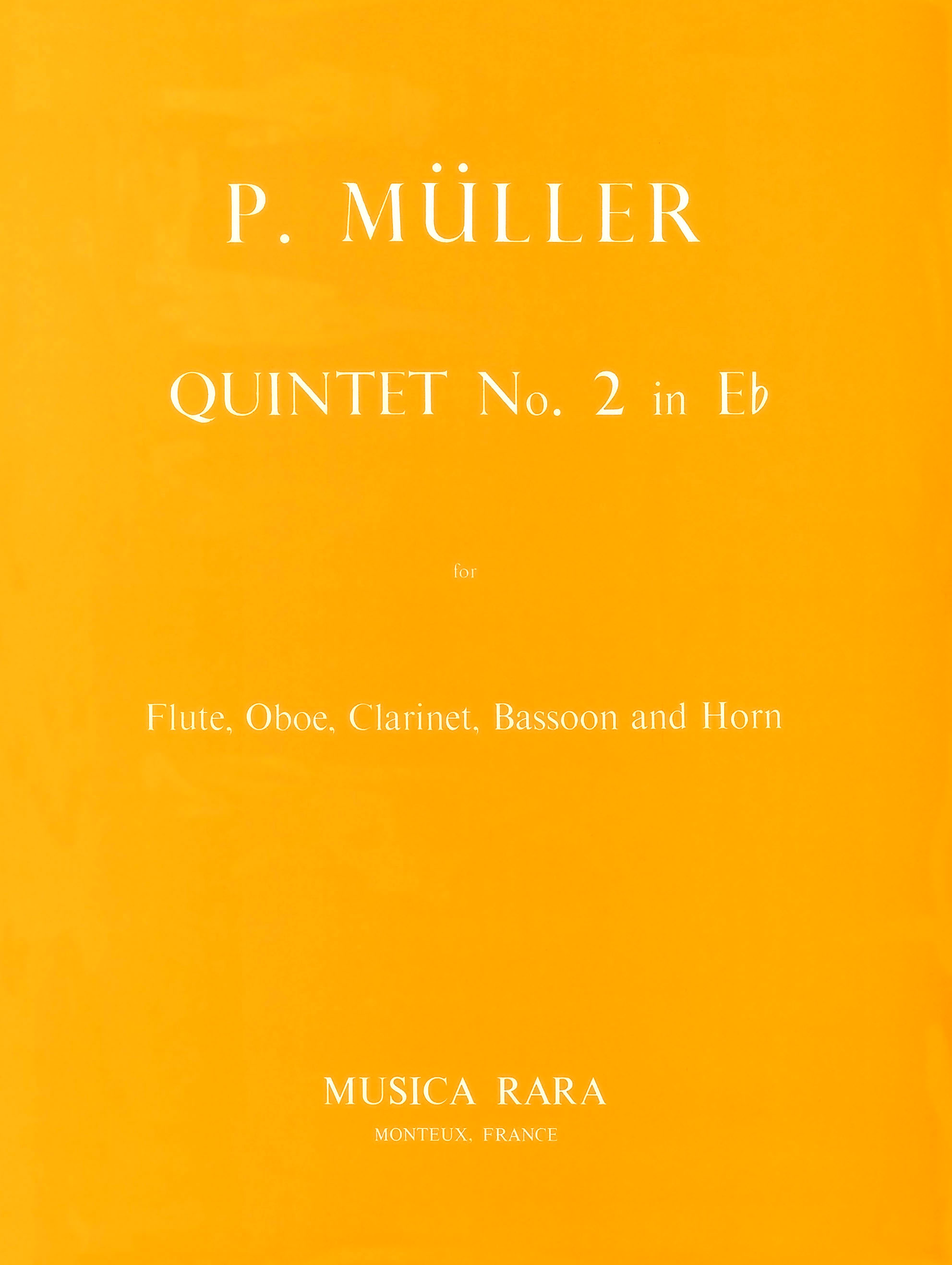 Vorderes Coverbild Quintett in Es Nr. 2