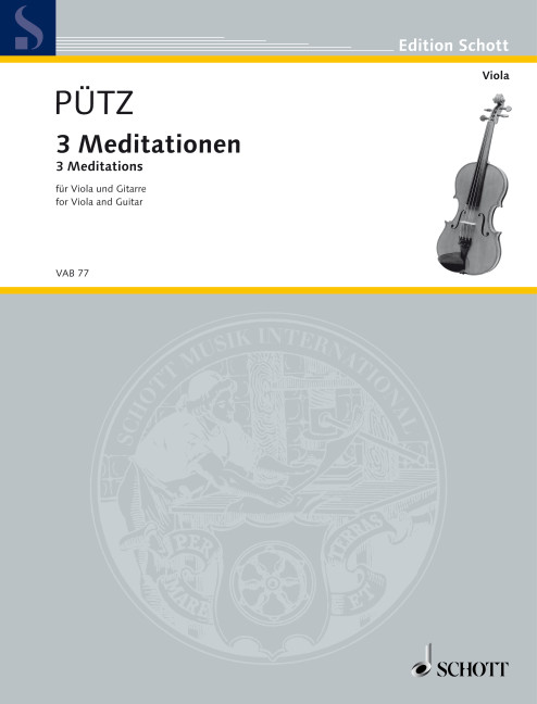Vorderes Coverbild 3 Meditationen 