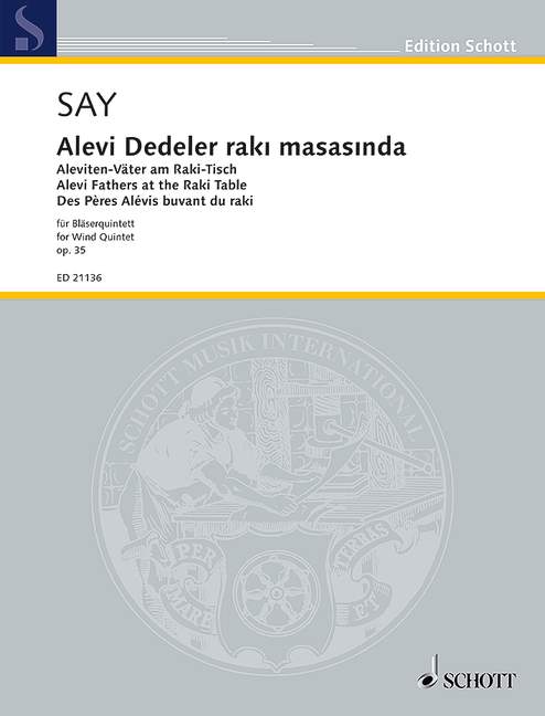 Vorderes Coverbild Alevi Dedeler rak? masas?nda op. 35 