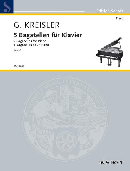 Vorderes Coverbild Fünf Bagatellen 