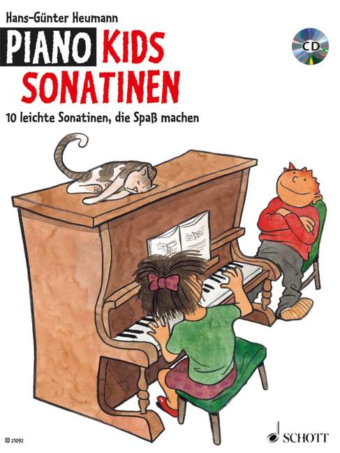 Vorderes Coverbild Piano Kids Sonatinen 