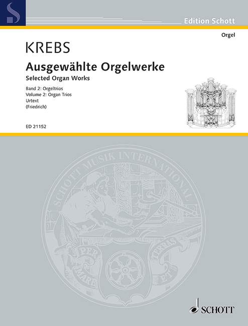 Vorderes Coverbild Ausgewählte Orgelwerke 