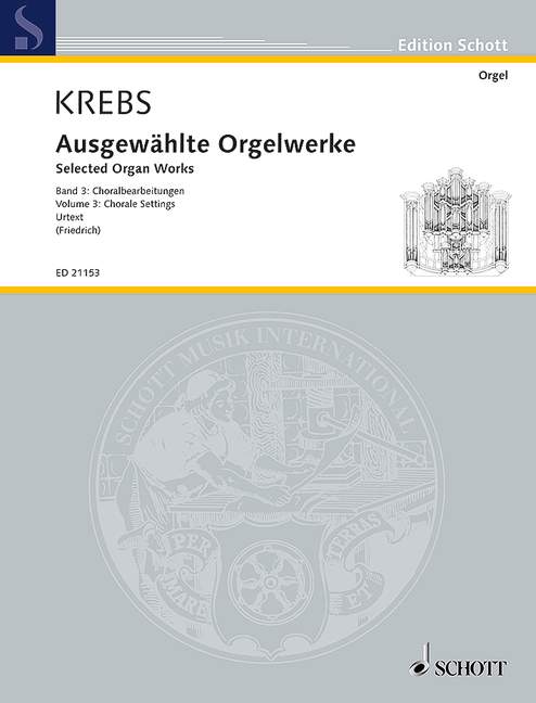Vorderes Coverbild Ausgewählte Orgelwerke 