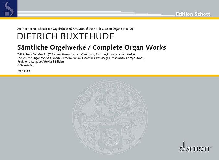 Vorderes Coverbild Sämtliche Orgelwerke Band 26