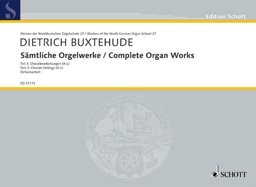 Vorderes Coverbild Sämtliche Orgelwerke Band 27