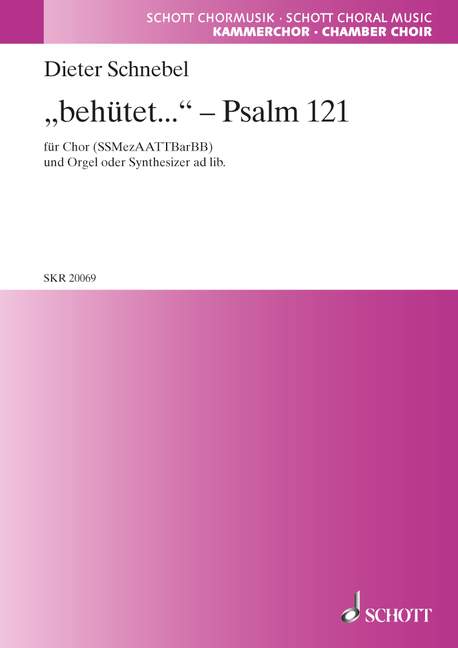 Vorderes Coverbild "behütet..." - Psalm 121 