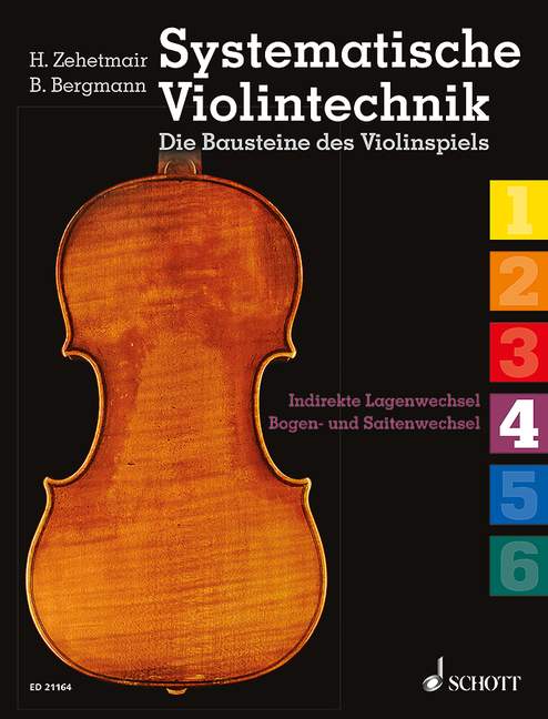 Vorderes Coverbild Systematische Violintechnik Band 4