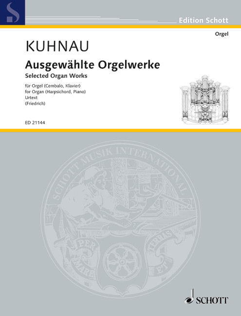 Vorderes Coverbild Ausgewählte Orgelwerke 