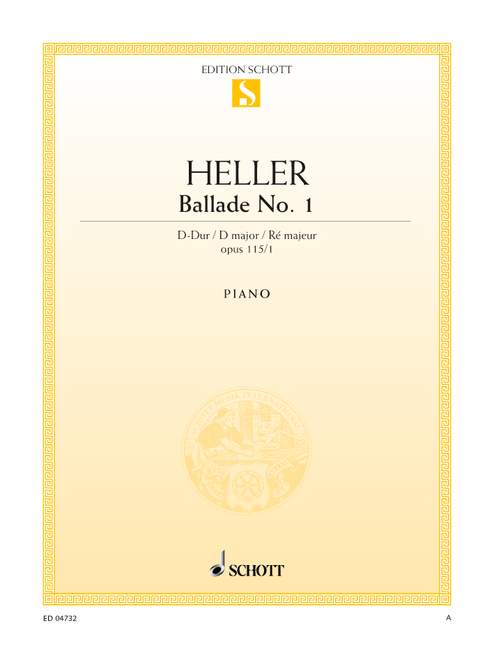 Vorderes Coverbild Ballade No. 1 D-Dur op. 115 