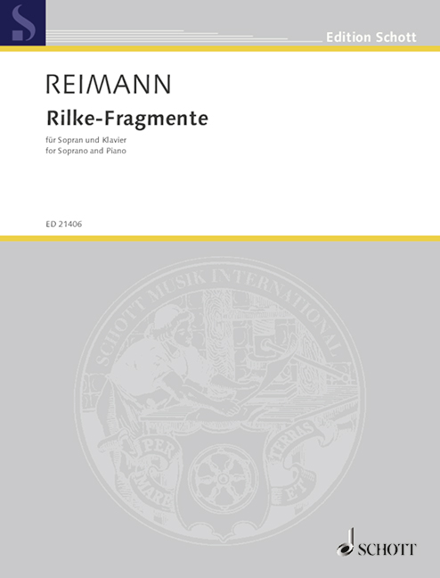 Vorderes Coverbild Rilke-Fragmente 