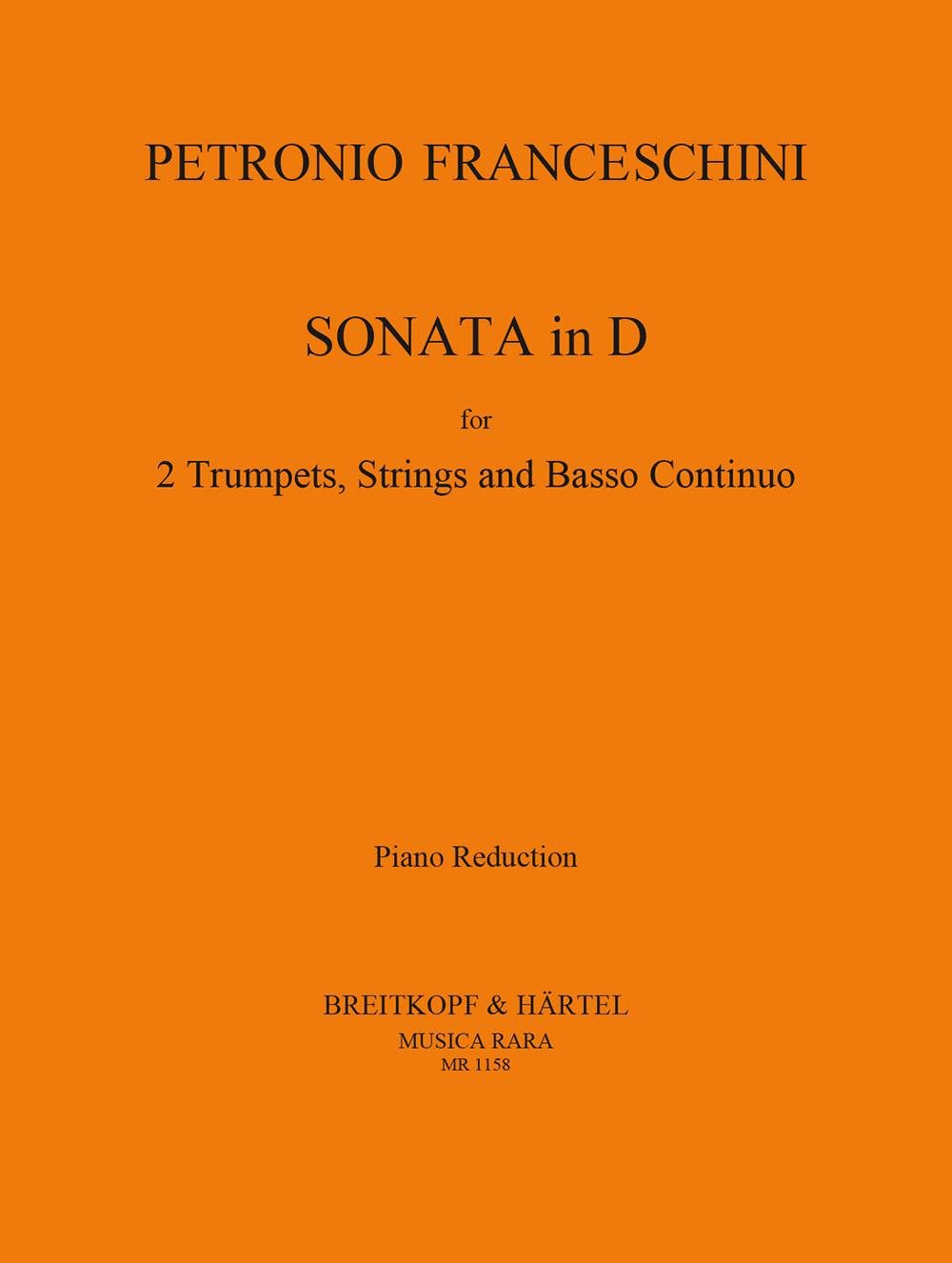 Vorderes Coverbild Sonata in D