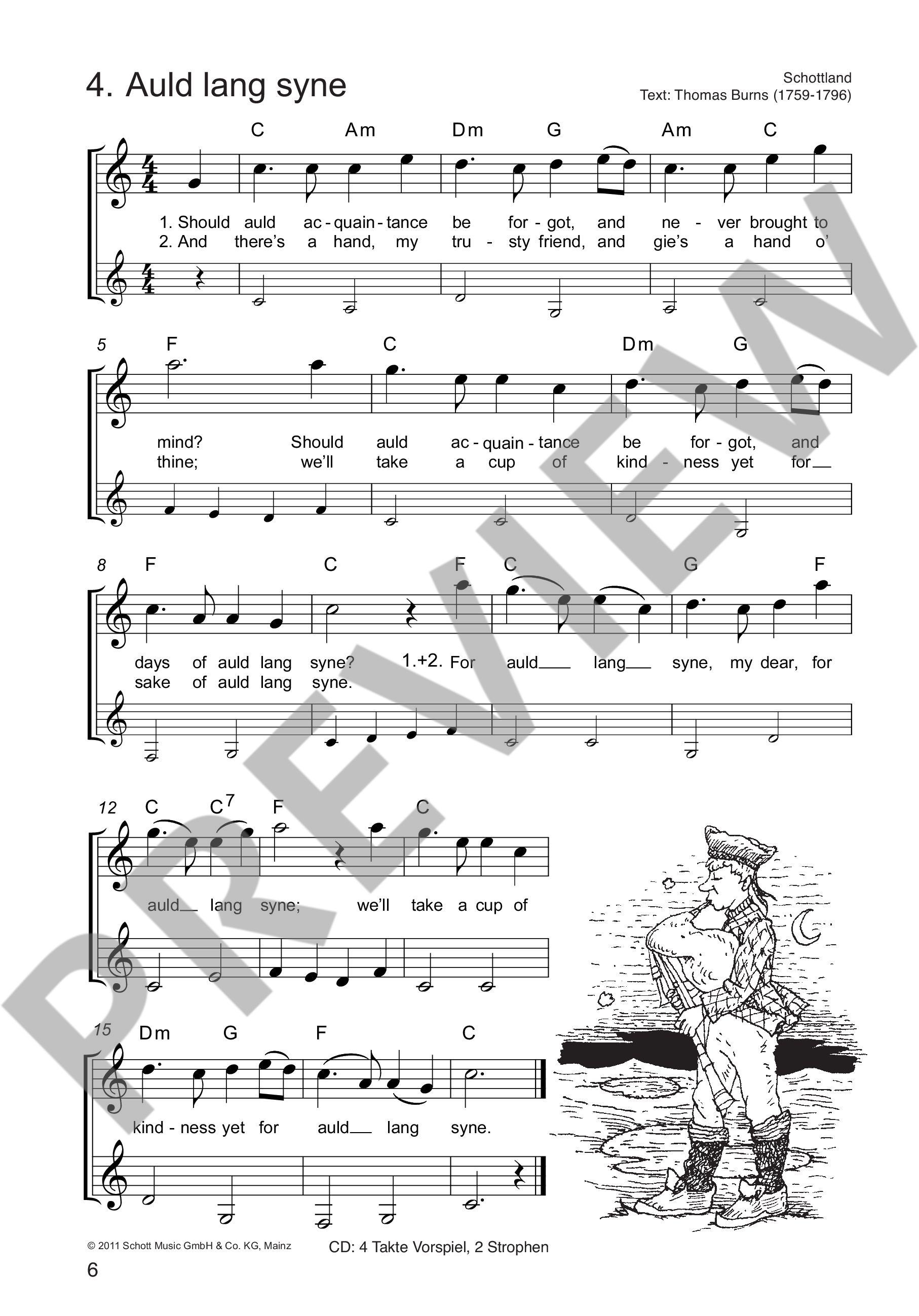 Anderes Coverbild Die schönsten Folksongs 
