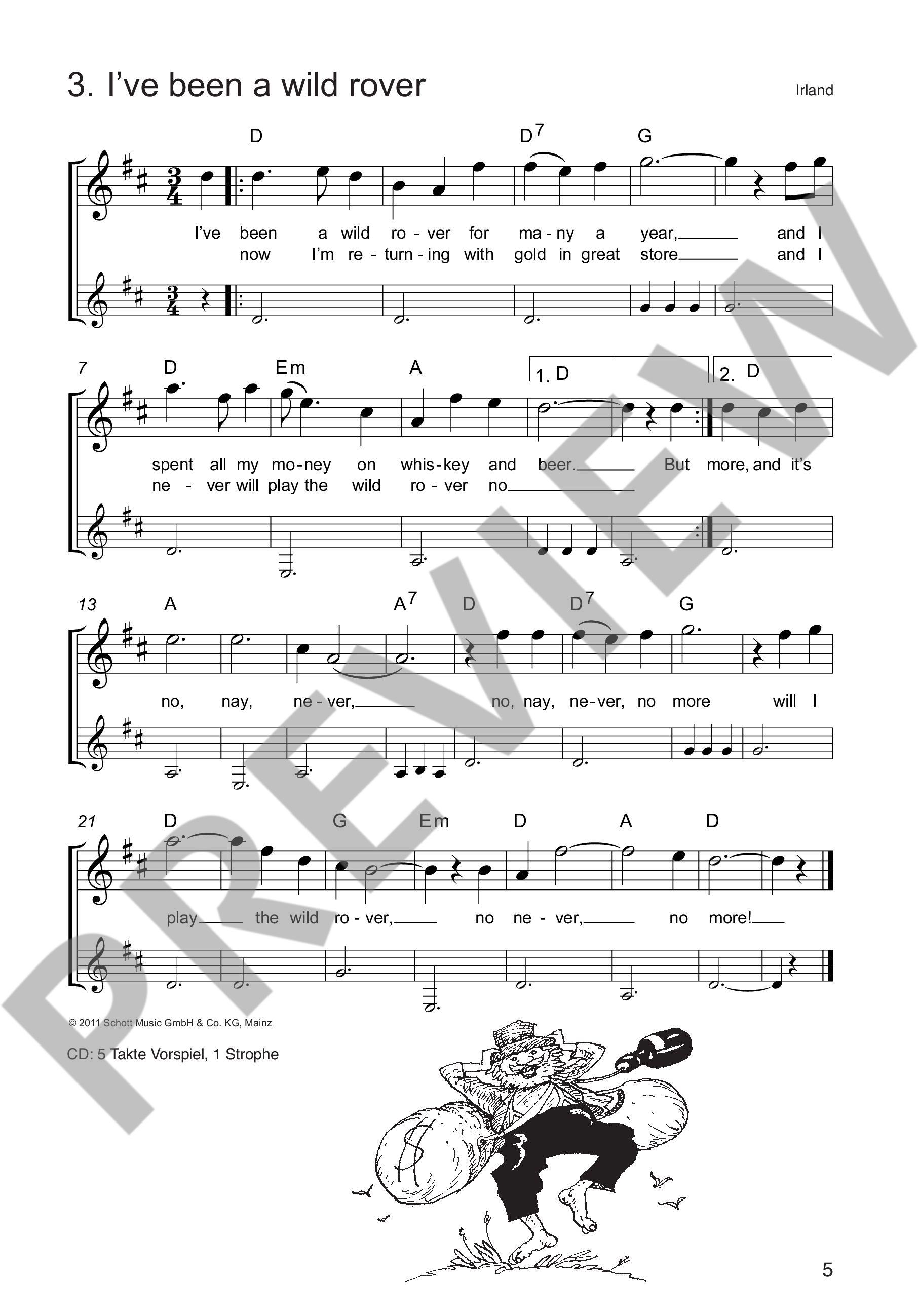 Anderes Coverbild Die schönsten Folksongs 