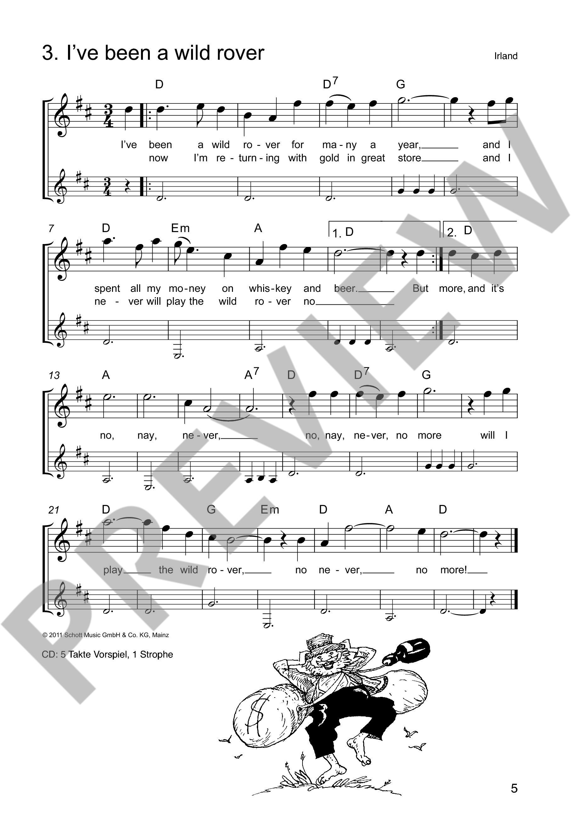 Anderes Coverbild Die schönsten Folksongs 