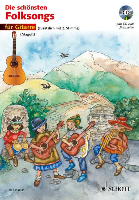 Vorderes Coverbild Die schönsten Folksongs 