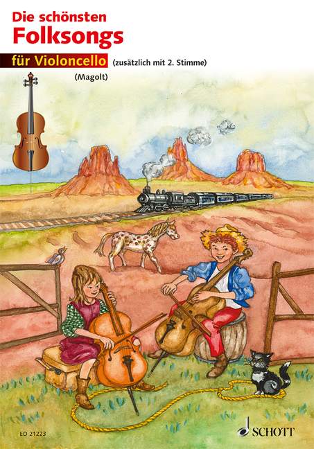Vorderes Coverbild Die schönsten Folksongs 