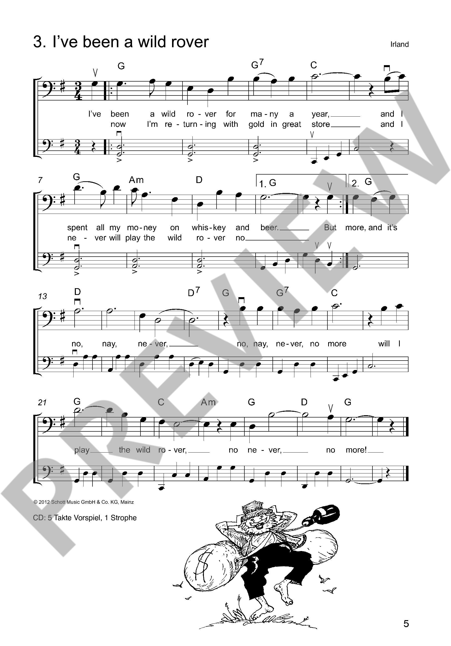 Anderes Coverbild Die schönsten Folksongs 