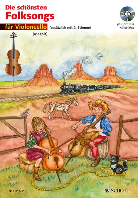 Vorderes Coverbild Die schönsten Folksongs 