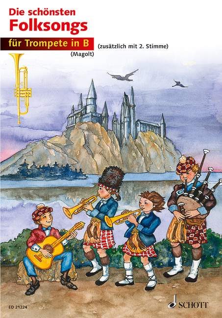 Vorderes Coverbild Die schönsten Folksongs 