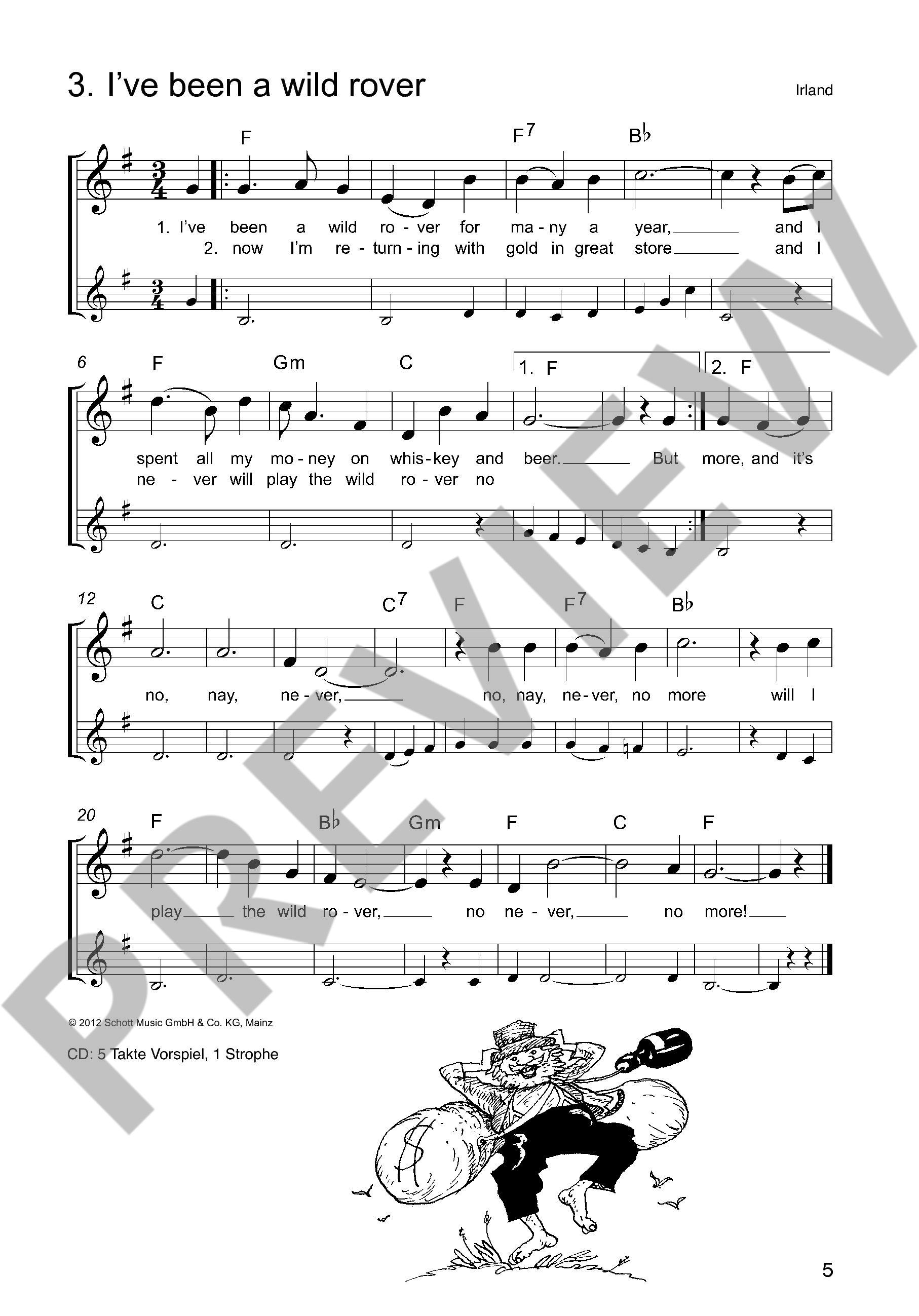 Anderes Coverbild Die schönsten Folksongs 
