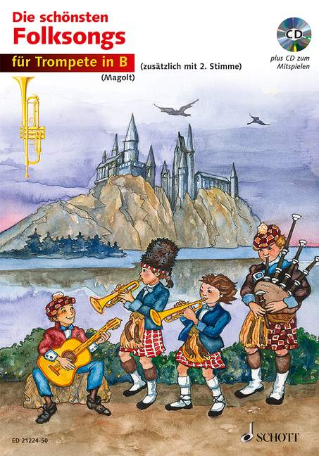 Vorderes Coverbild Die schönsten Folksongs 