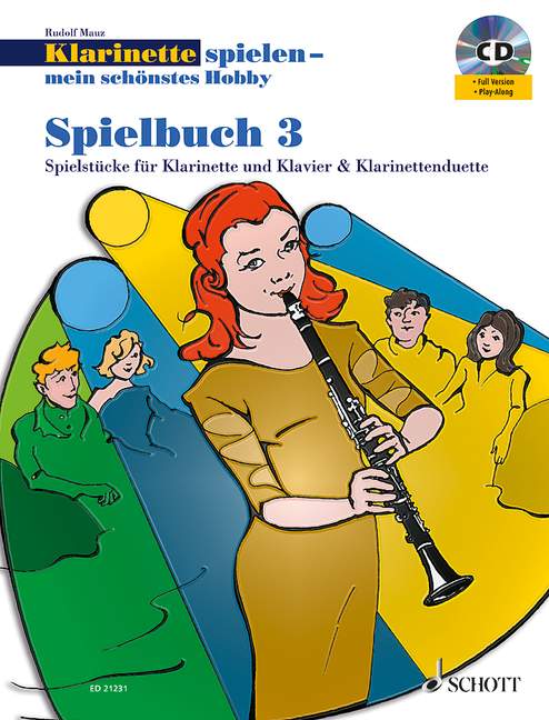 Vorderes Coverbild Klarinette spielen - mein schönstes Hobby Spielbuch 3