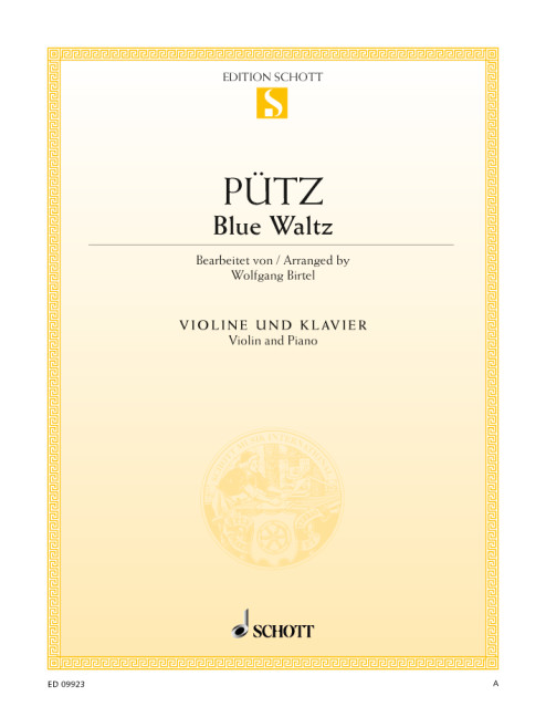 Vorderes Coverbild Blue Waltz 