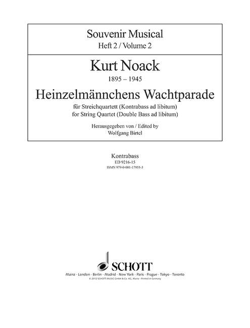 Vorderes Coverbild Heinzelmännchens Wachtparade Heft 2