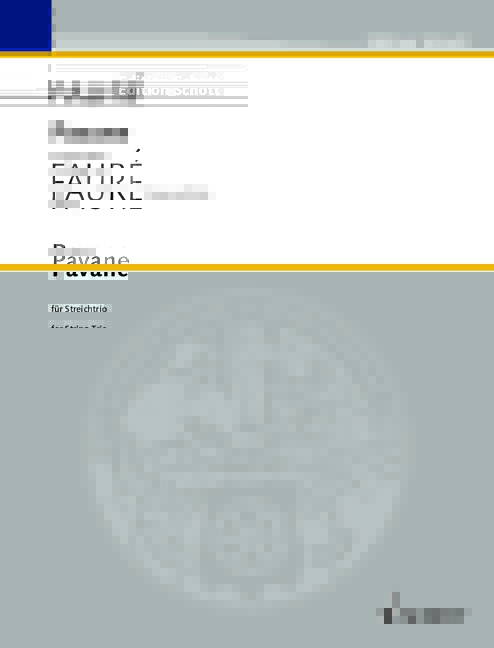 Vorderes Coverbild Pavane op. 50 