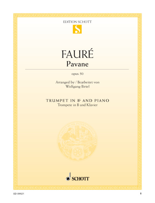 Vorderes Coverbild Pavane op. 50 
