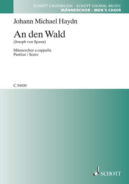 Vorderes Coverbild An den Wald 