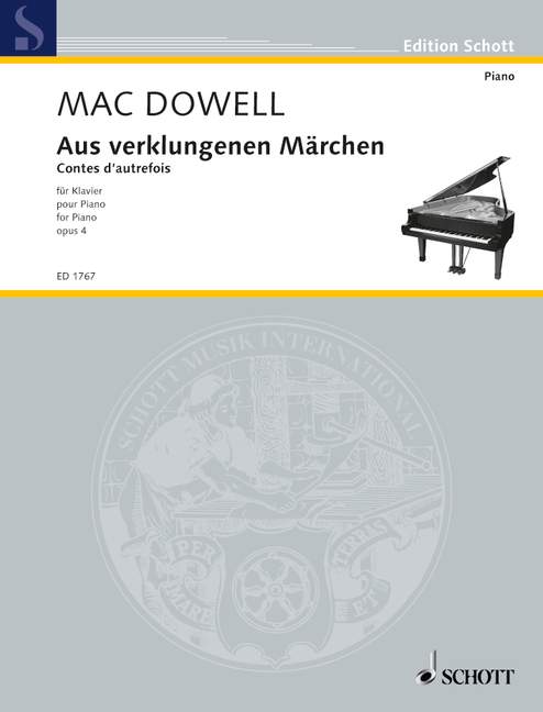 Vorderes Coverbild Aus verklungenen Märchen op. 4 