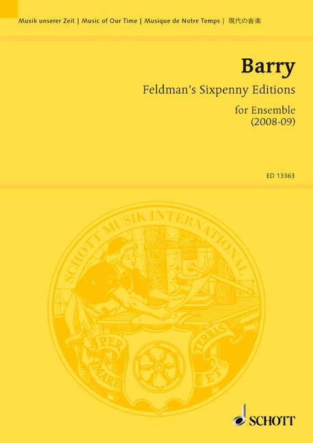Vorderes Coverbild Feldman's Sixpenny Editions 
